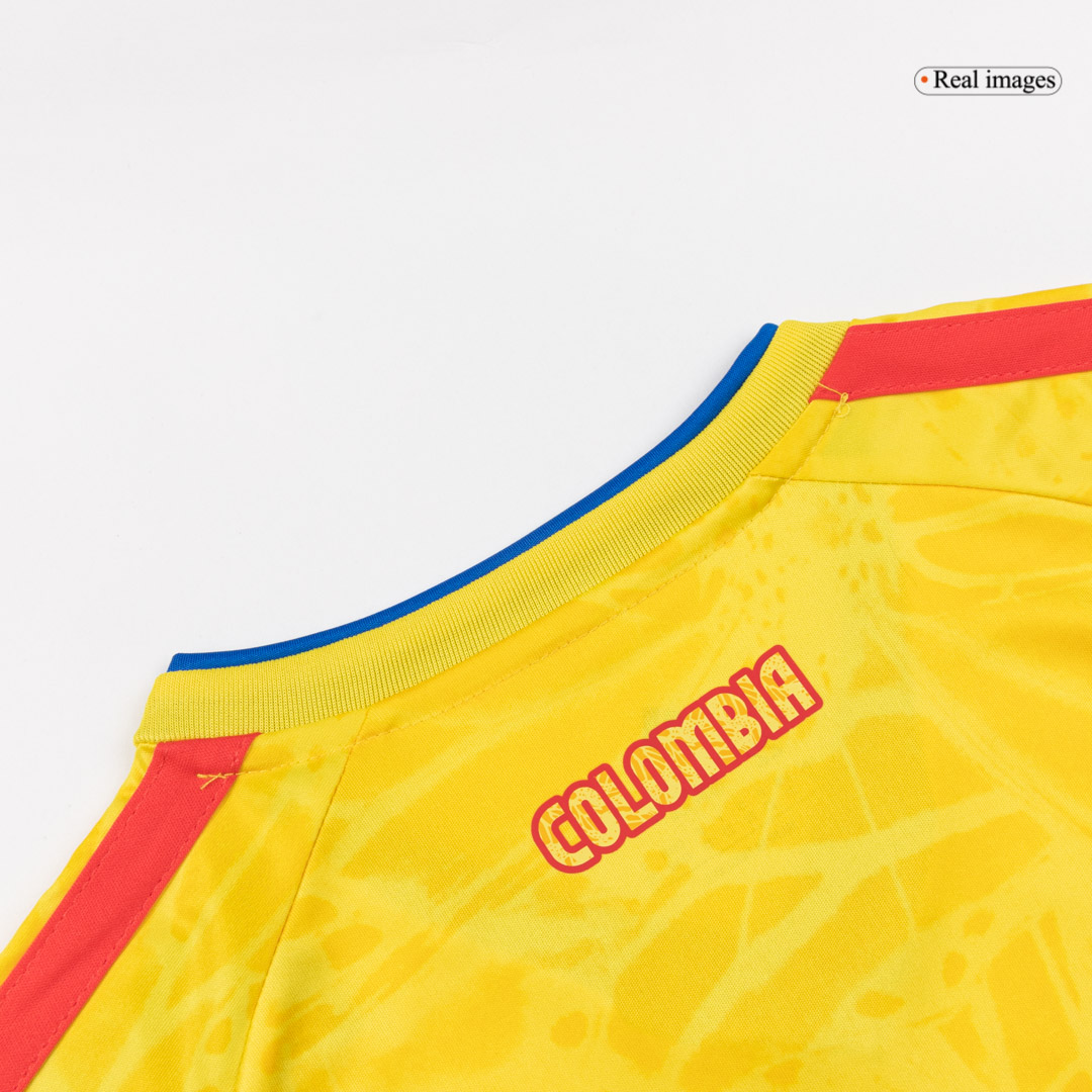 Colombia Home World Cup Kids Soccer Jerseys Kit 2026 - gogoalshop