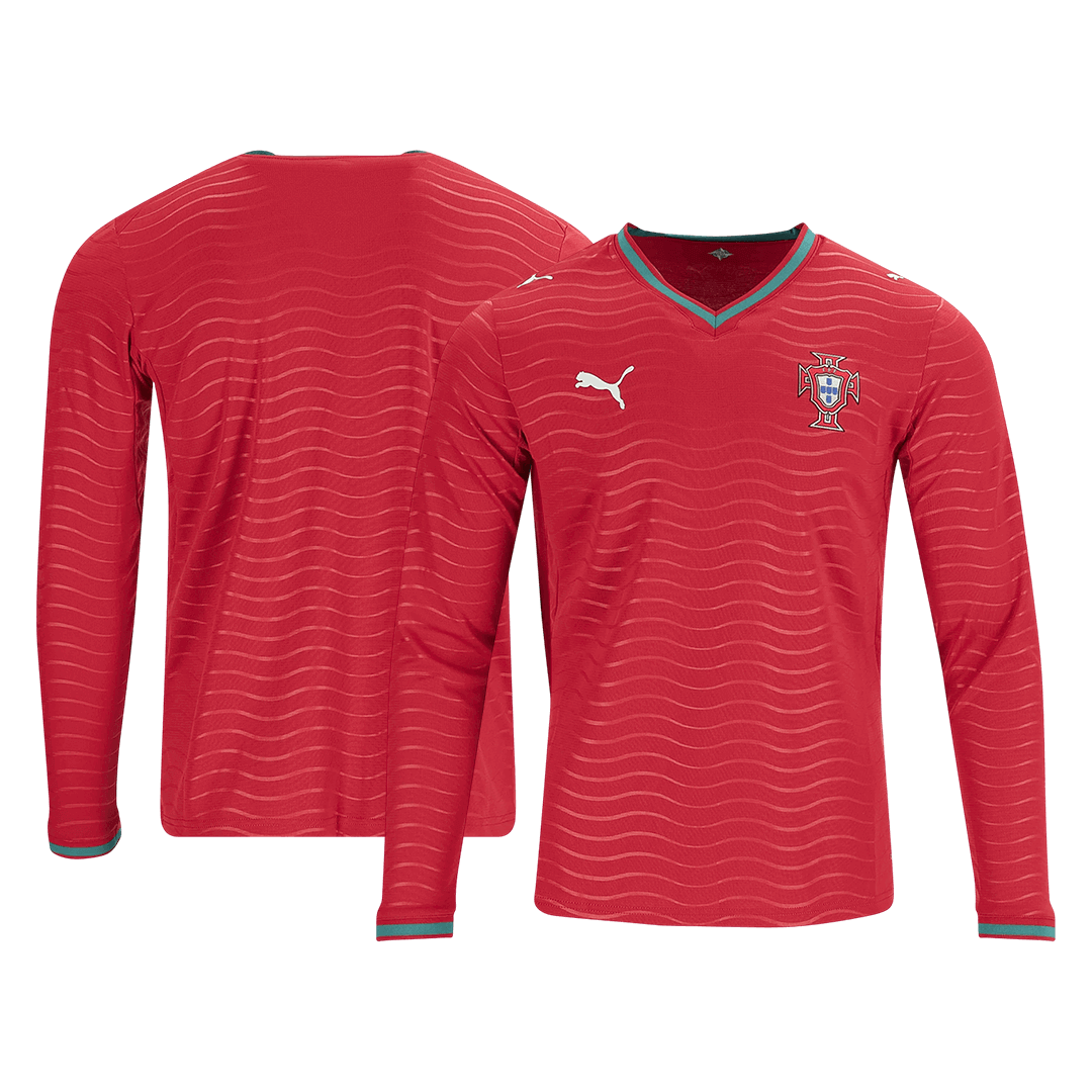 Portugal Home Long Sleeve Player Version Jersey World Cup 2026 - gogoalshop