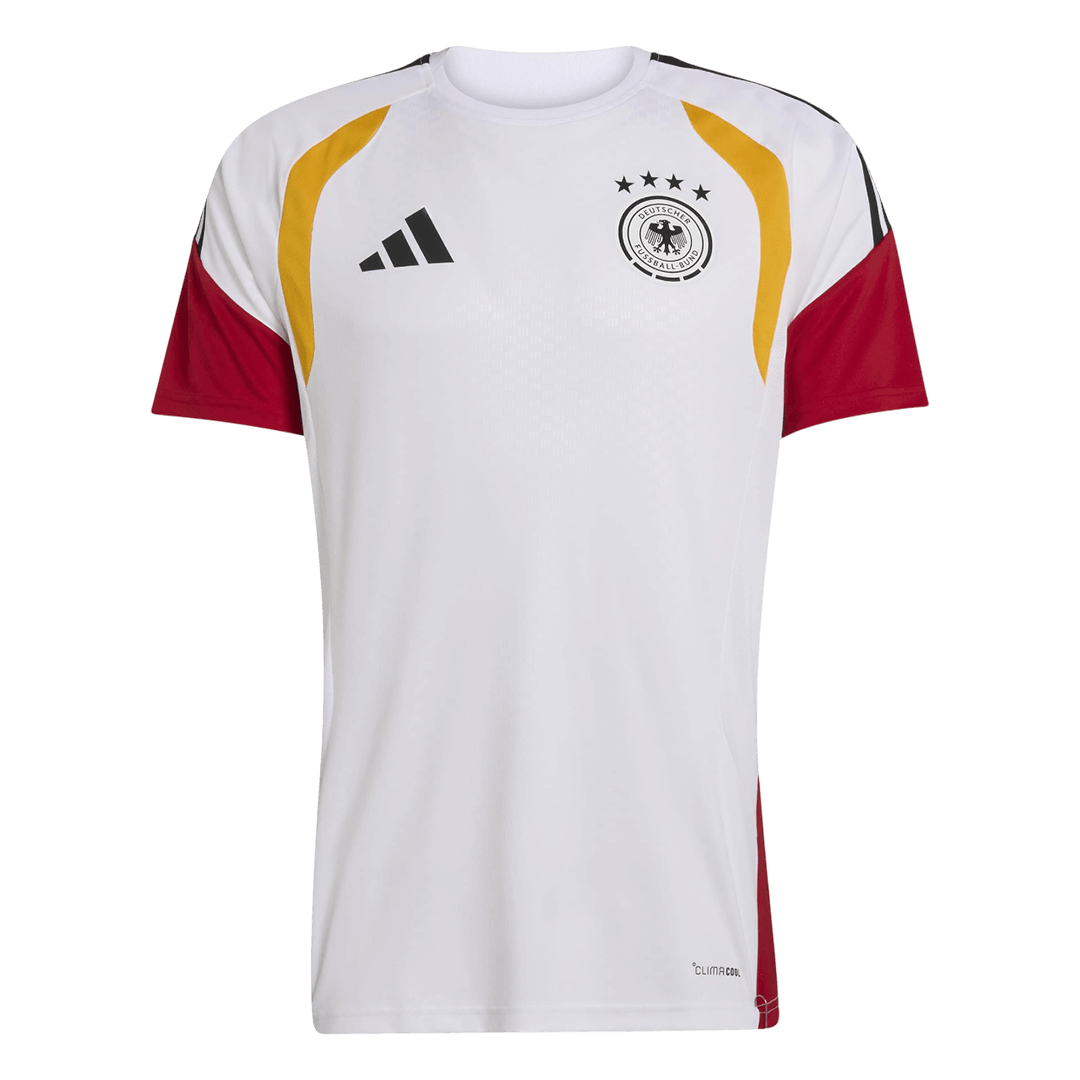 Germany Pre-Match Soccer Jersey World Cup 2026 White - gogoalshop