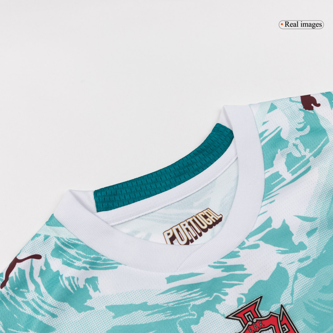 Portugal Away World Cup Kids Soccer Jerseys Kit 2026 - gogoalshop