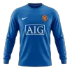 Retro Soccer Jersey Manchester United Third Away Long Sleeve 2008/09 - gogoalshop