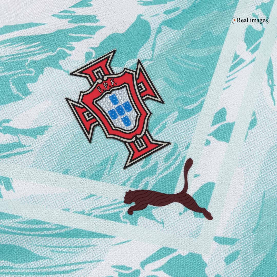 Portugal Away World Cup Kids Soccer Jerseys Kit 2026 - gogoalshop