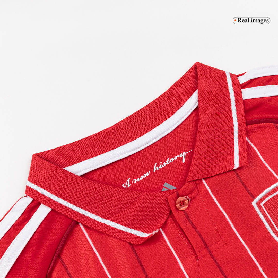 Nottingham Forest Home Kids Soccer Jerseys Kit 2025/26 - gogoalshop