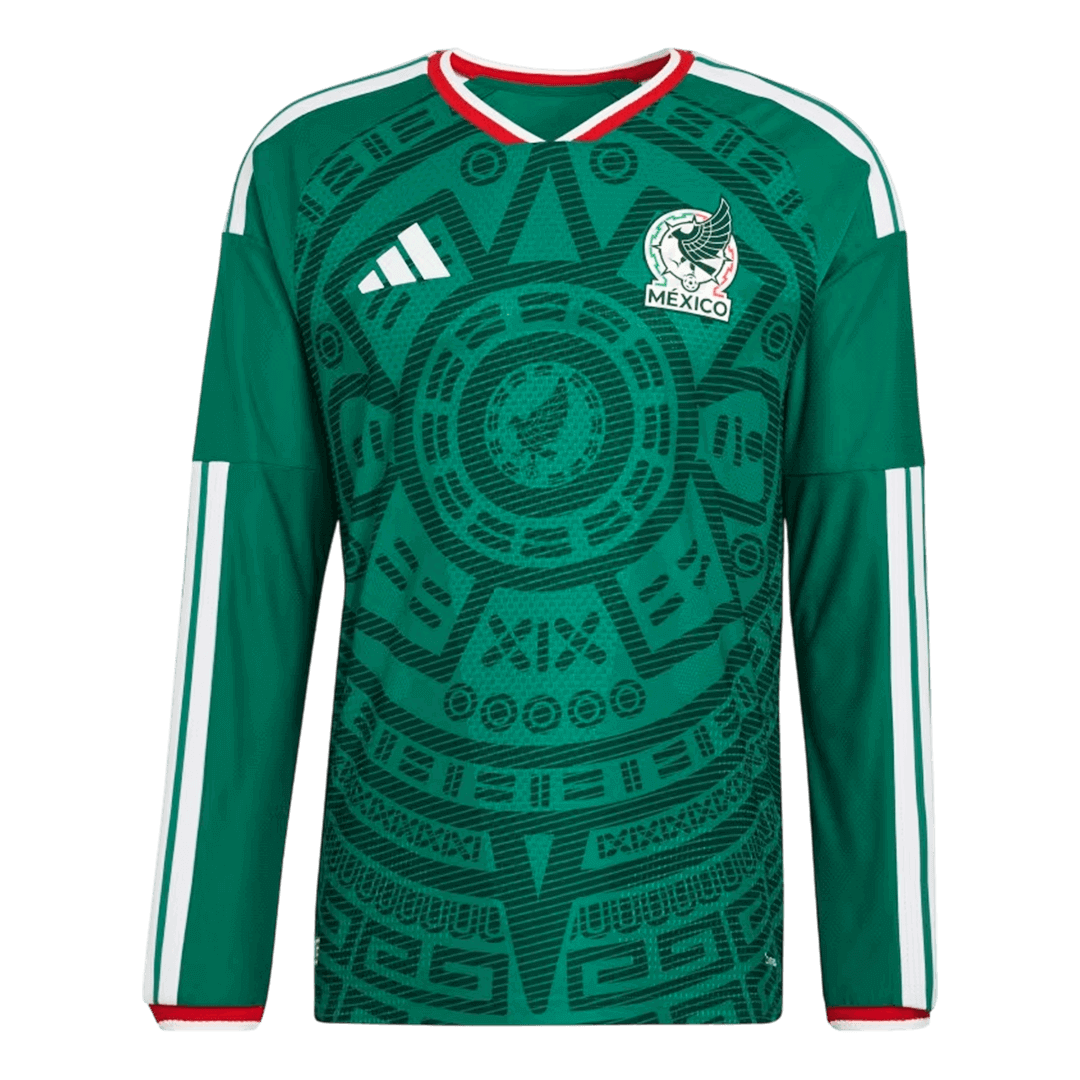 Mexico Home Long Sleeve Player Version Jersey World Cup 2026 - gogoalshop