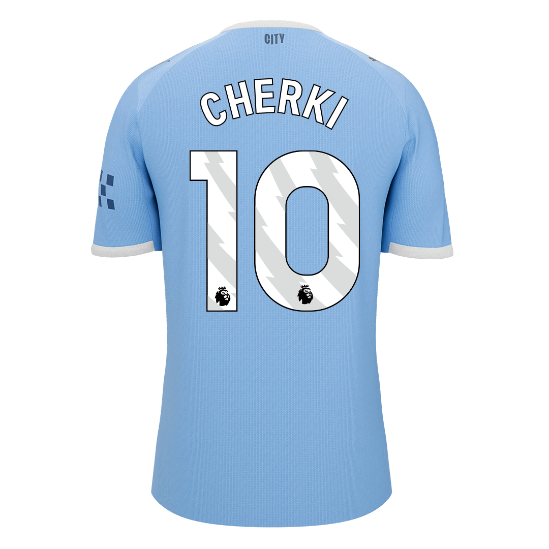 CHERKI #10 Manchester City Home Soccer Jersey 2025/26 - gogoalshop