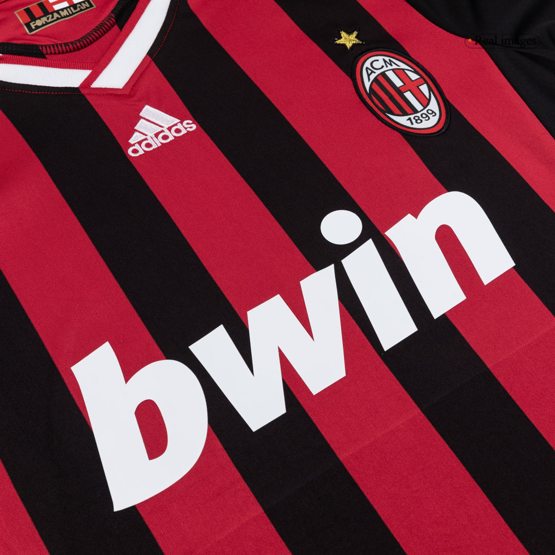 Retro Soccer Jersey AC Milan Home 2009/10 - gogoalshop
