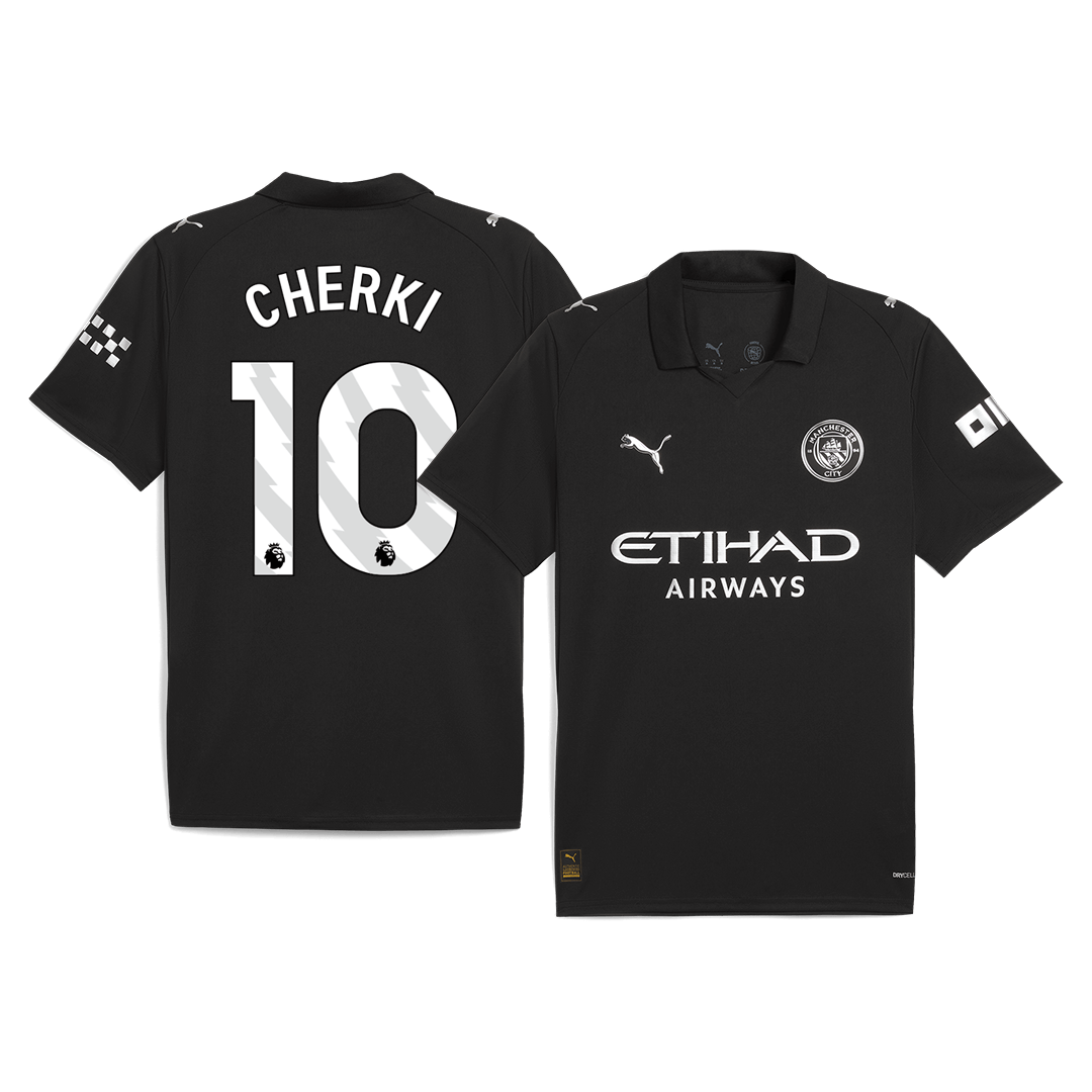 CHERKI #10 Manchester City Away Soccer Jersey 2025/26 - gogoalshop