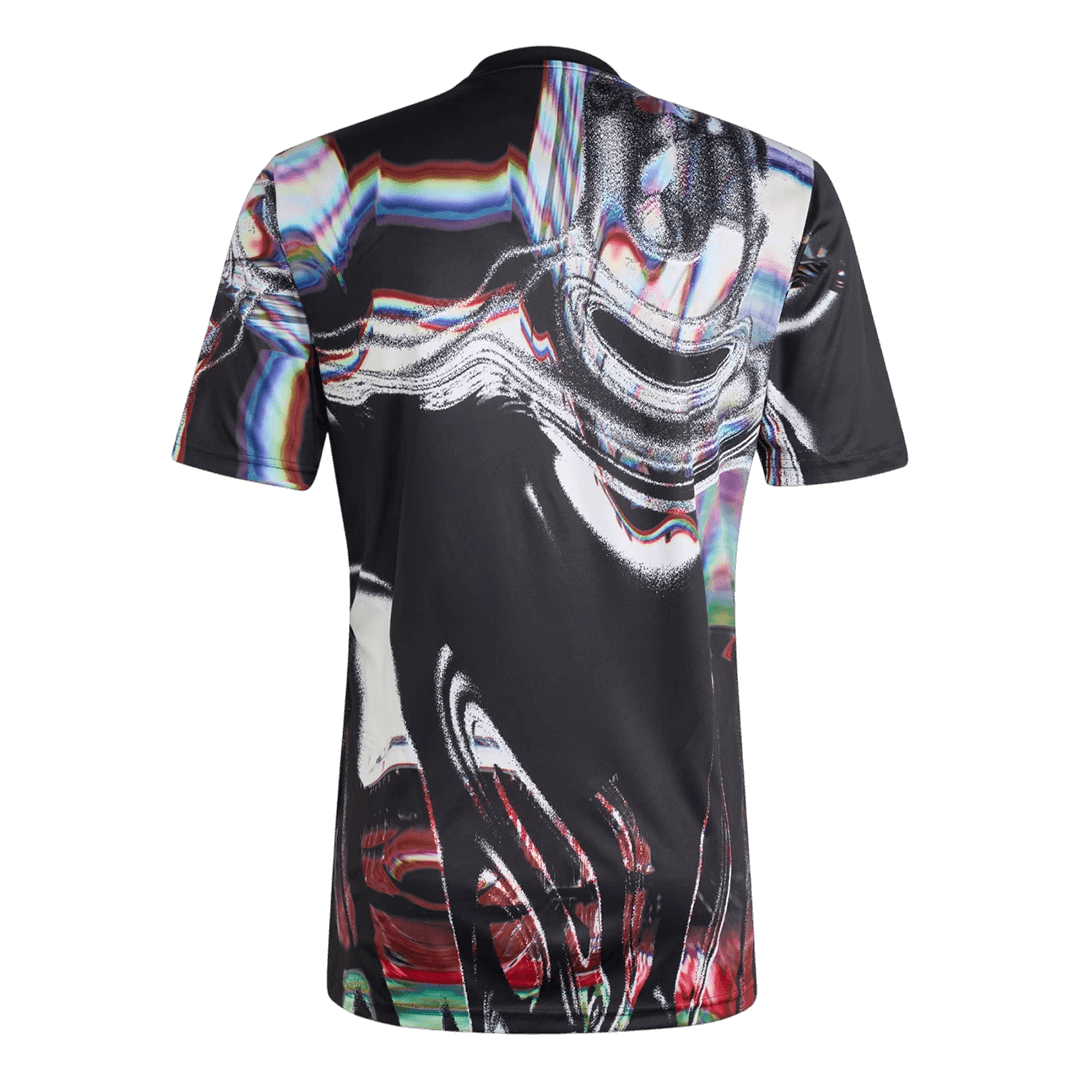 Manchester United Pre-Match Soccer Jersey 2025/26 Black - gogoalshop