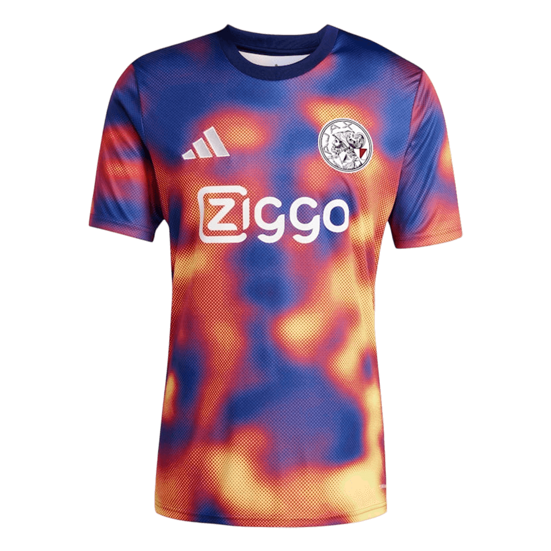Ajax Pre-Match Soccer Jersey 2025/26 Colorful - gogoalshop