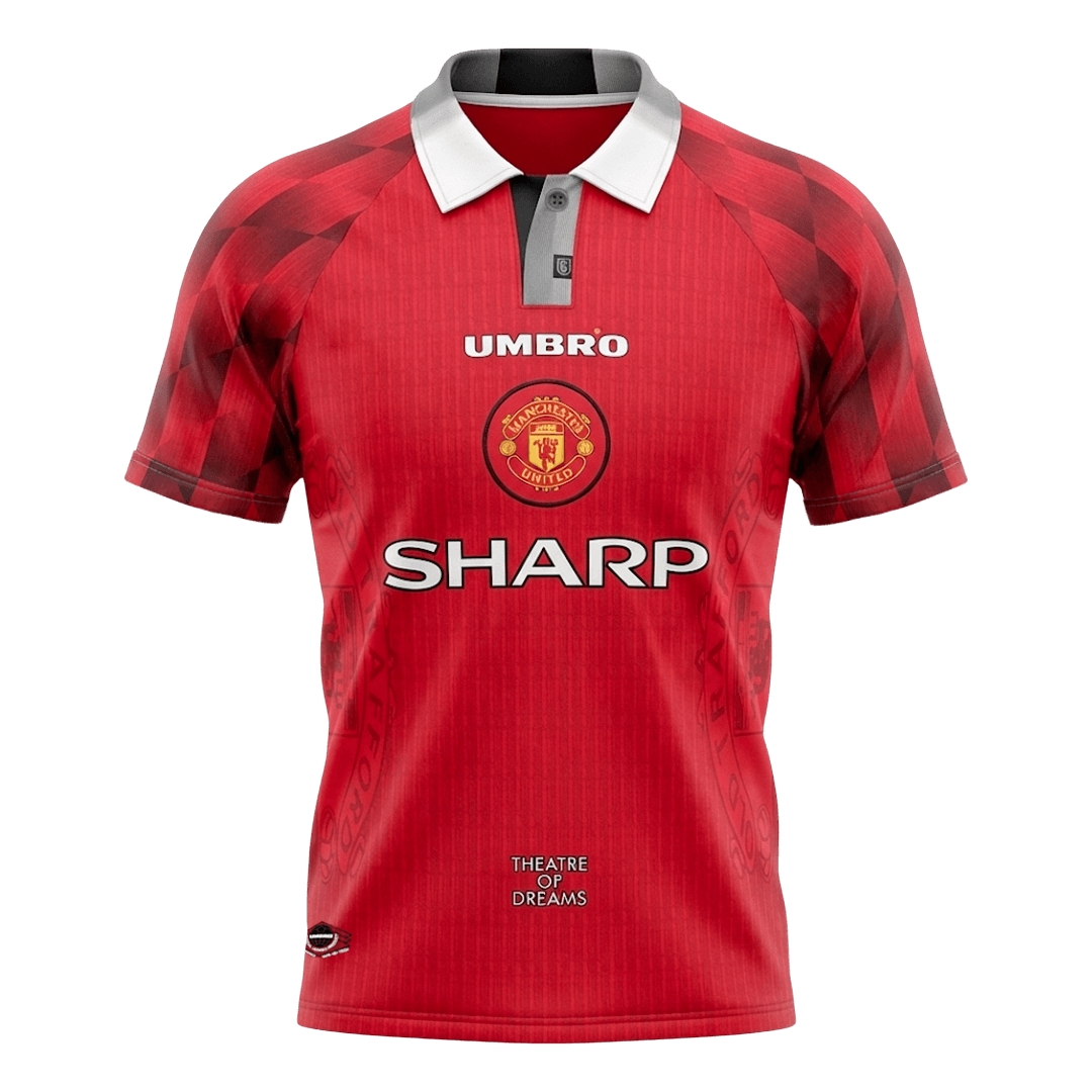 Retro Soccer Jersey Manchester United Home 1996/97 - gogoalshop