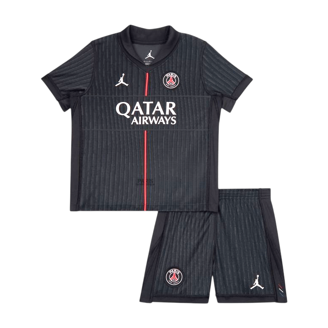 PSG Fourth Away Kids Soccer Jerseys Kit 2025/26 - gogoalshop