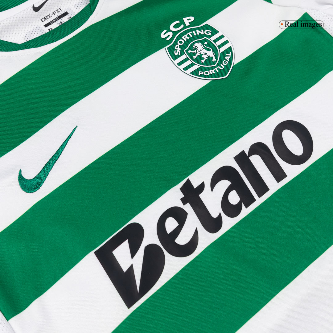 Sporting CP Home Kids Soccer Jerseys Kit 2025/26 - gogoalshop
