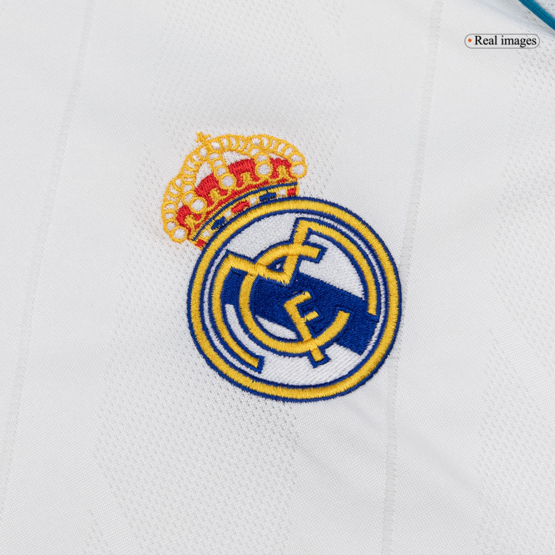 Retro Soccer Jersey KROOS #8 Real Madrid Home Long Sleeve 2017/18 - gogoalshop