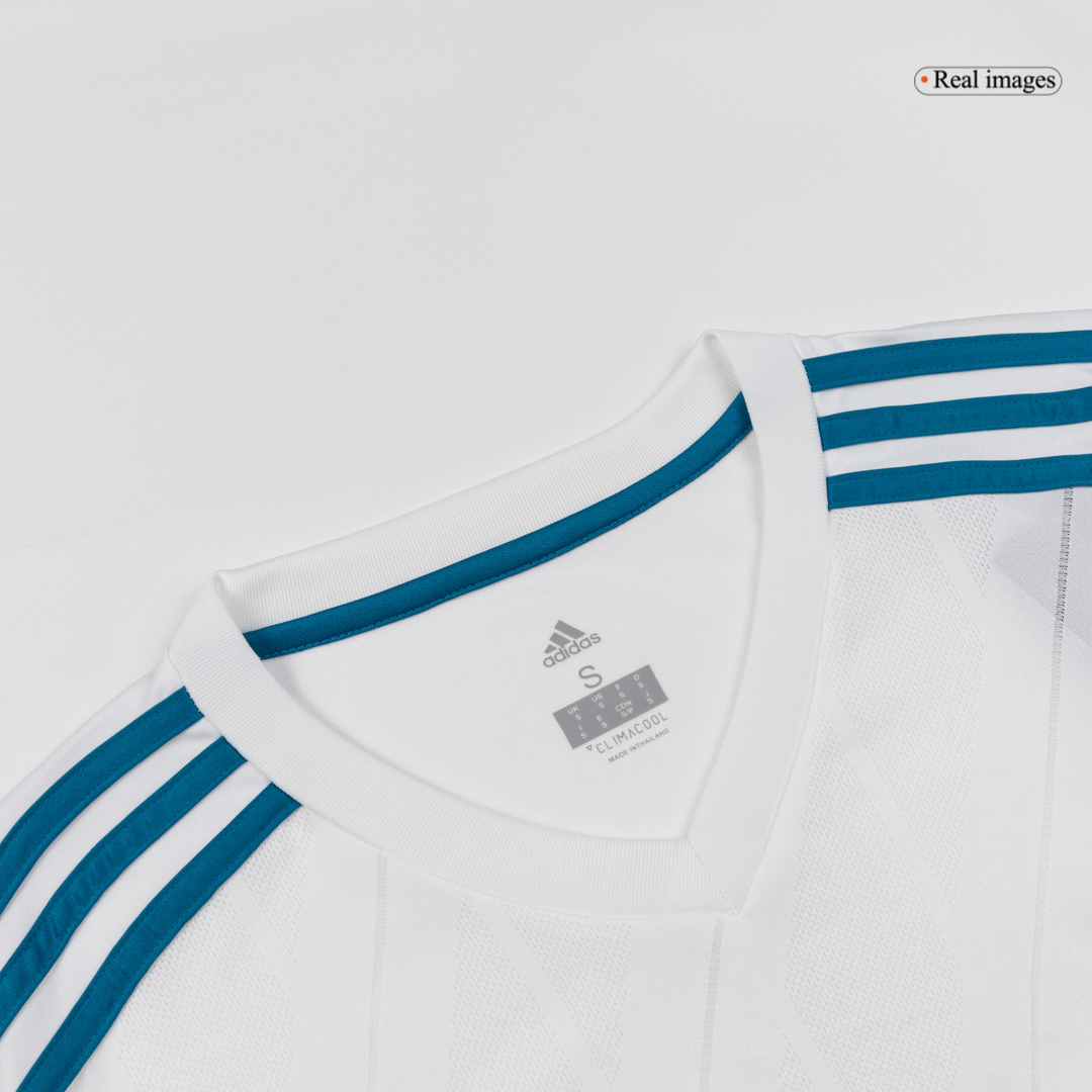 Retro Soccer Jersey KROOS #8 Real Madrid Home Long Sleeve 2017/18 - gogoalshop