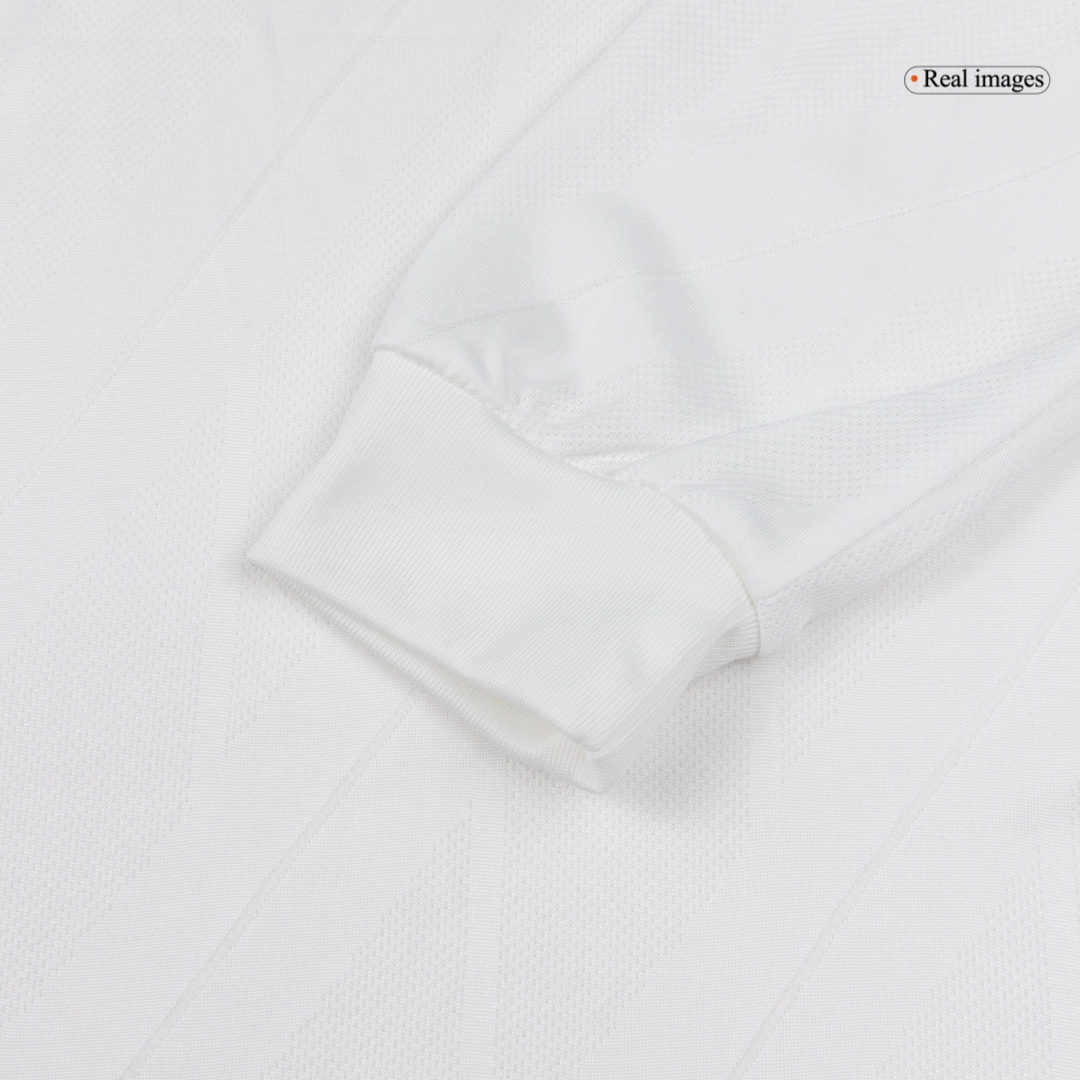 Retro Soccer Jersey SERGIO RAMOS #4 Real Madrid Home Long Sleeve 2017/18 - gogoalshop