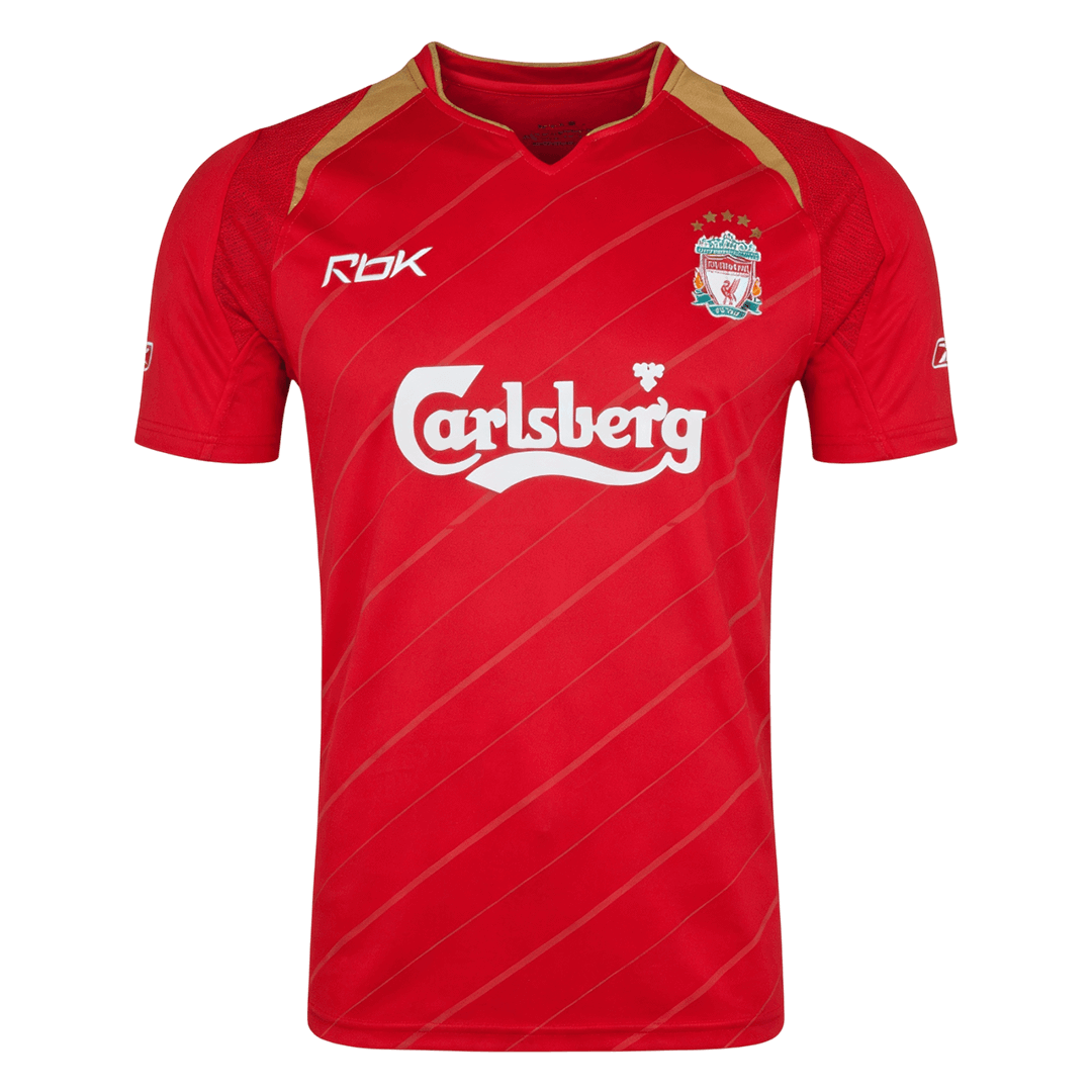 Retro Soccer Jersey Liverpool Home 2005/06 - gogoalshop
