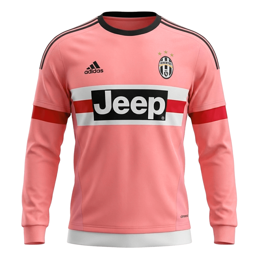 Retro Soccer Jersey Juventus Away Long Sleeve 2015/16 - gogoalshop