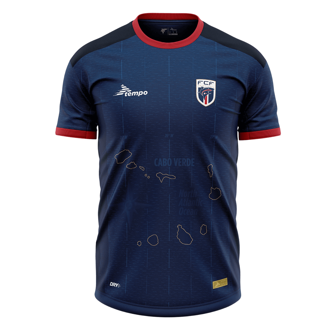 Cape Verde Home Soccer Jersey 2025 - gogoalshop