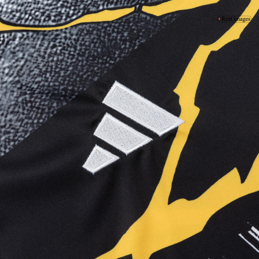 Real Madrid X Marvel Jersey 2025/26 Black&White - gogoalshop