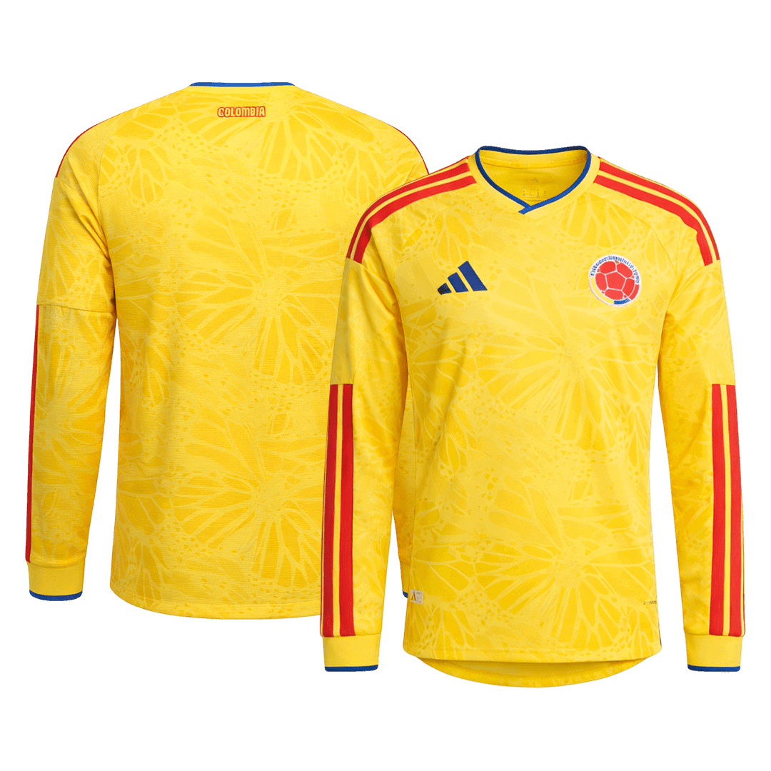 Colombia Home Long Sleeve Jersey World Cup 2026 - gogoalshop