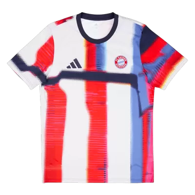 Bayern Munich Pre-Match Soccer Jersey 2025/26 Red&White - gogoalshop