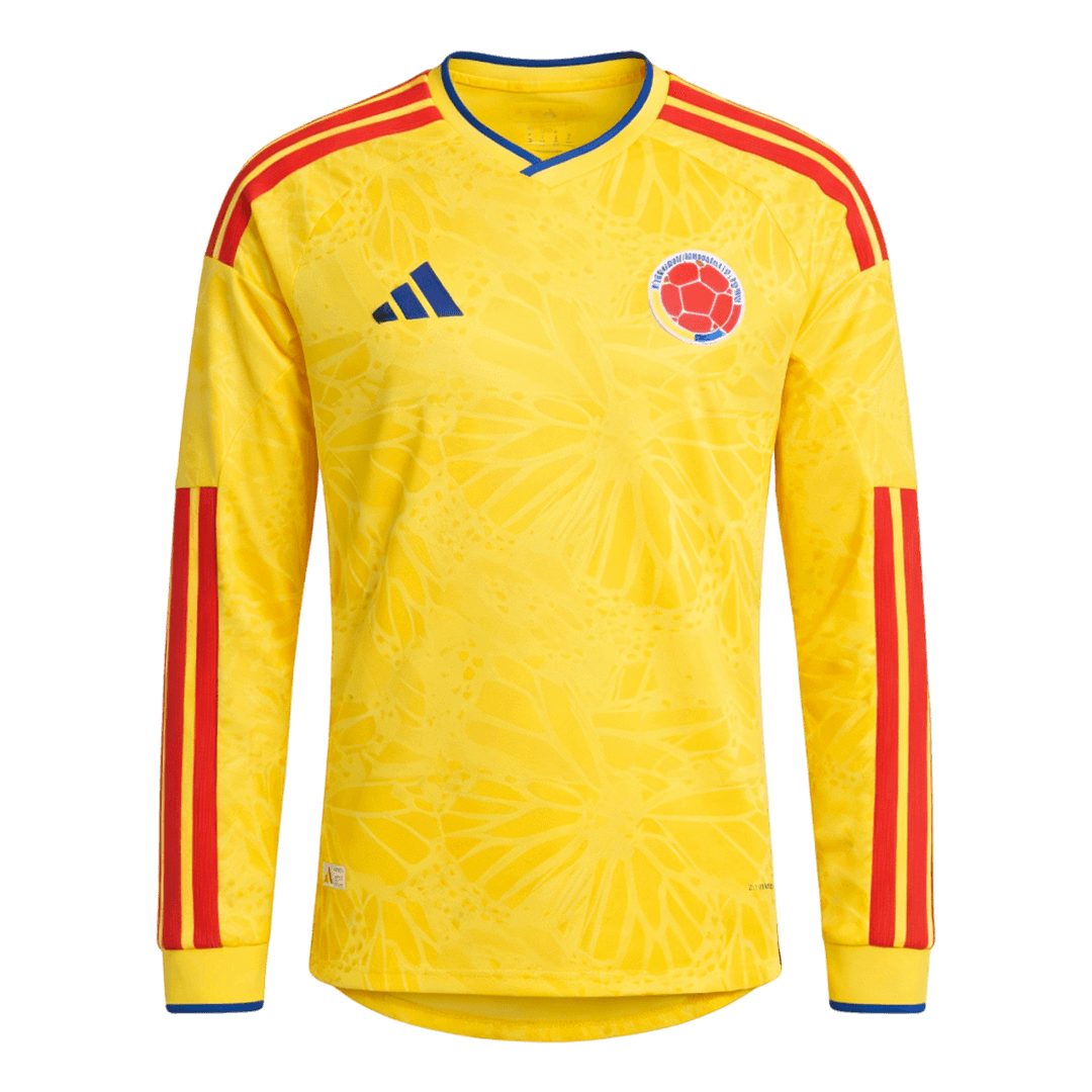 Colombia Home Long Sleeve Jersey World Cup 2026 | Gogoalshop