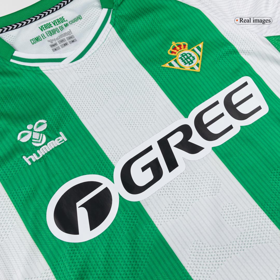 Real Betis Home Long Sleeve Jersey 2025/26 - gogoalshop