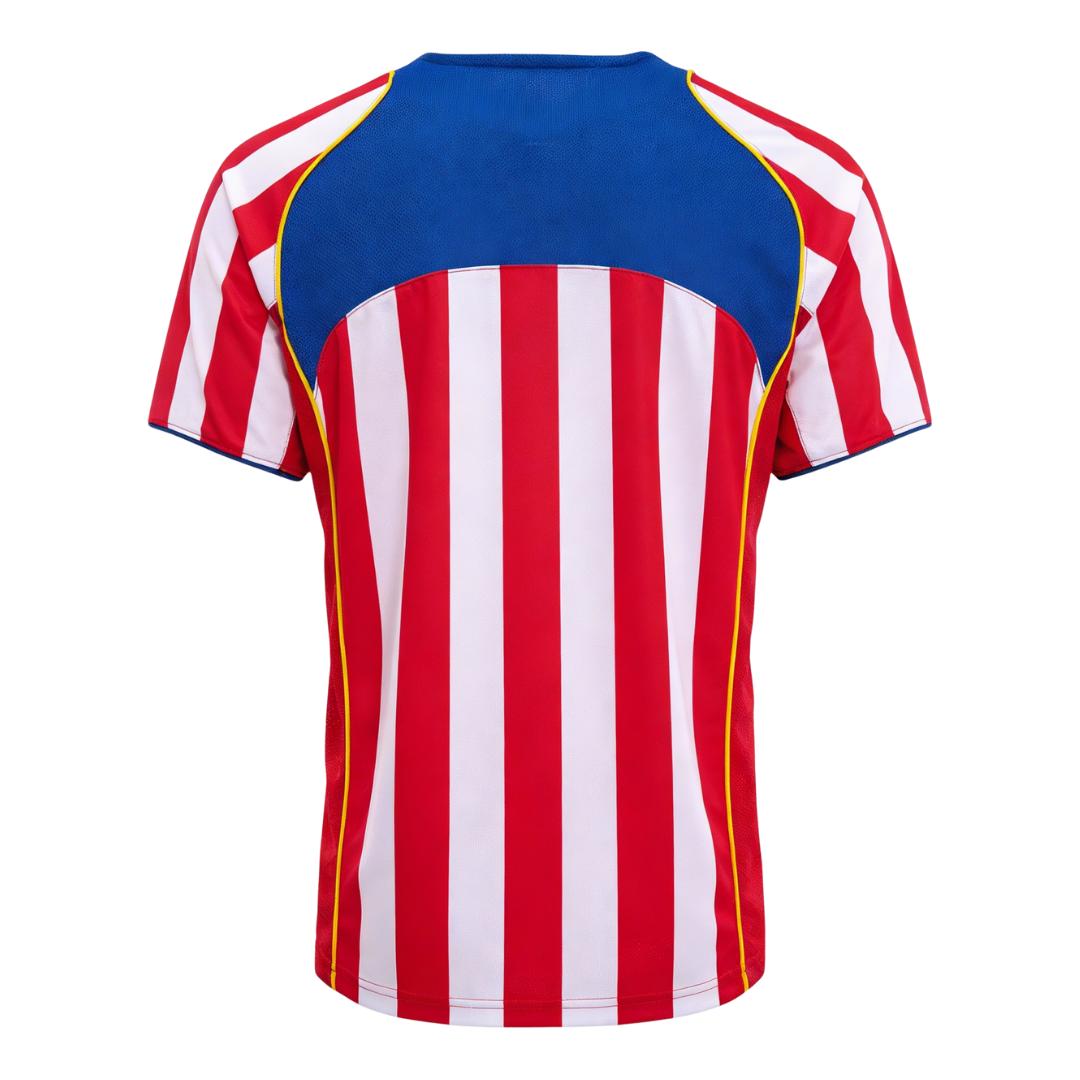 Retro Soccer Jersey Atletico Madrid Home 2004/05 - gogoalshop