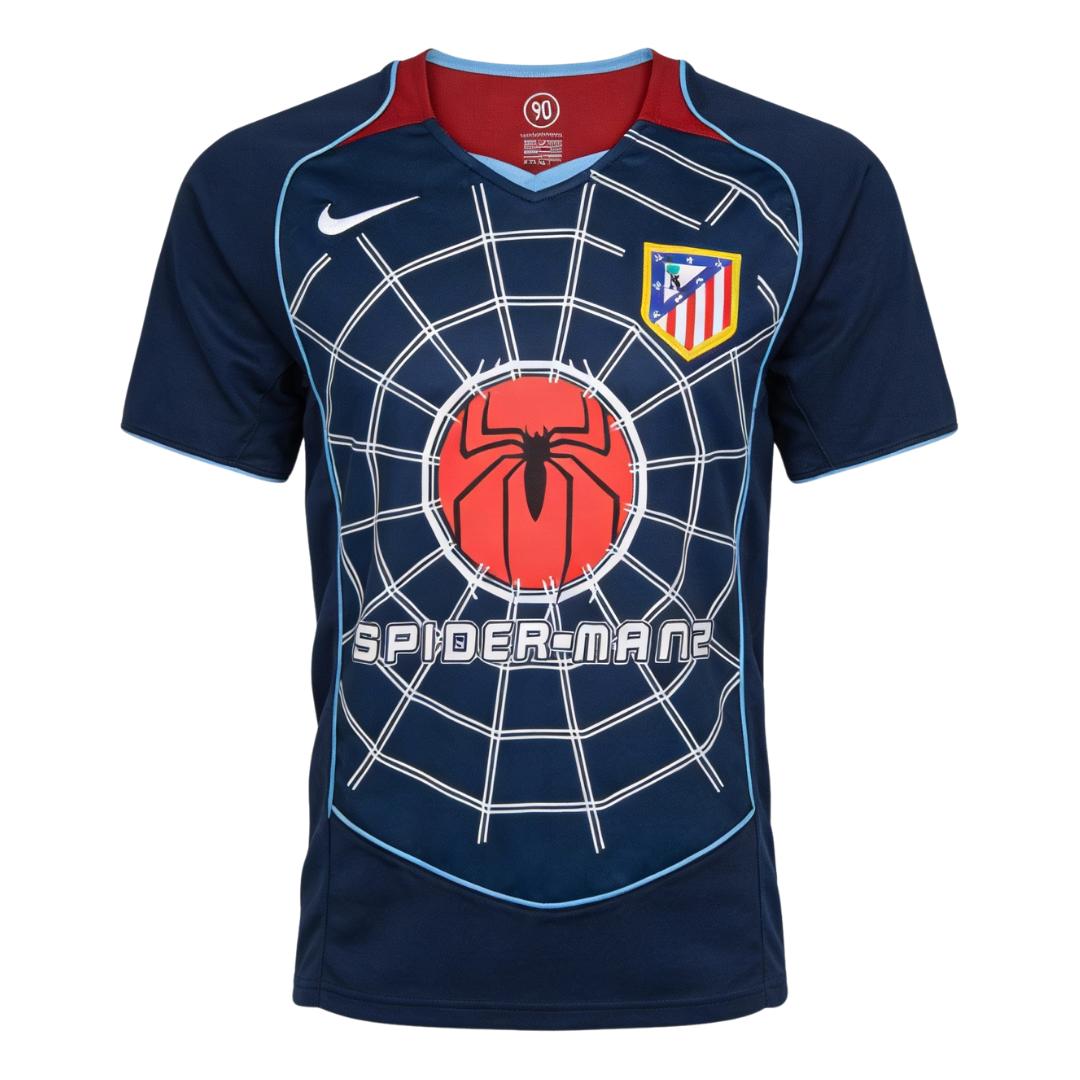 Retro Soccer Jersey Atletico Madrid Away 2004/05 - gogoalshop