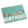 Custom Colorful Flag Birthday Card Green - gogoalshop