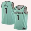 BALL #1 Charlotte Hornets Swingman NBA Jersey - City Edition - gogoalshop