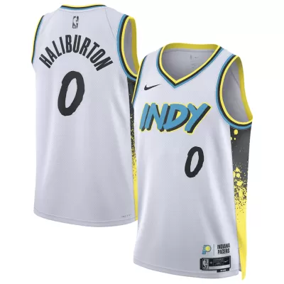 HALIBURTON #0 Indiana Pacers Swingman NBA Jersey - City Edition - gogoalshop