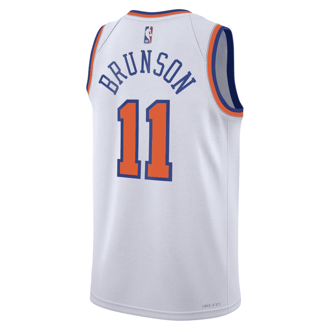 BRUNSON #11 New York Knicks Swingman NBA Jersey - Association Edition - gogoalshop