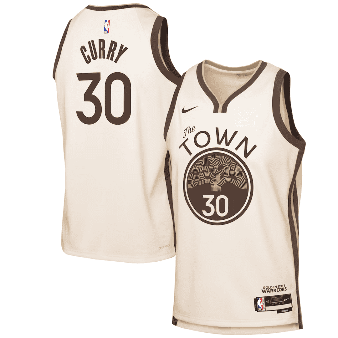 CURRY #30 Golden State Warriors Swingman NBA Jersey - City Edition - gogoalshop