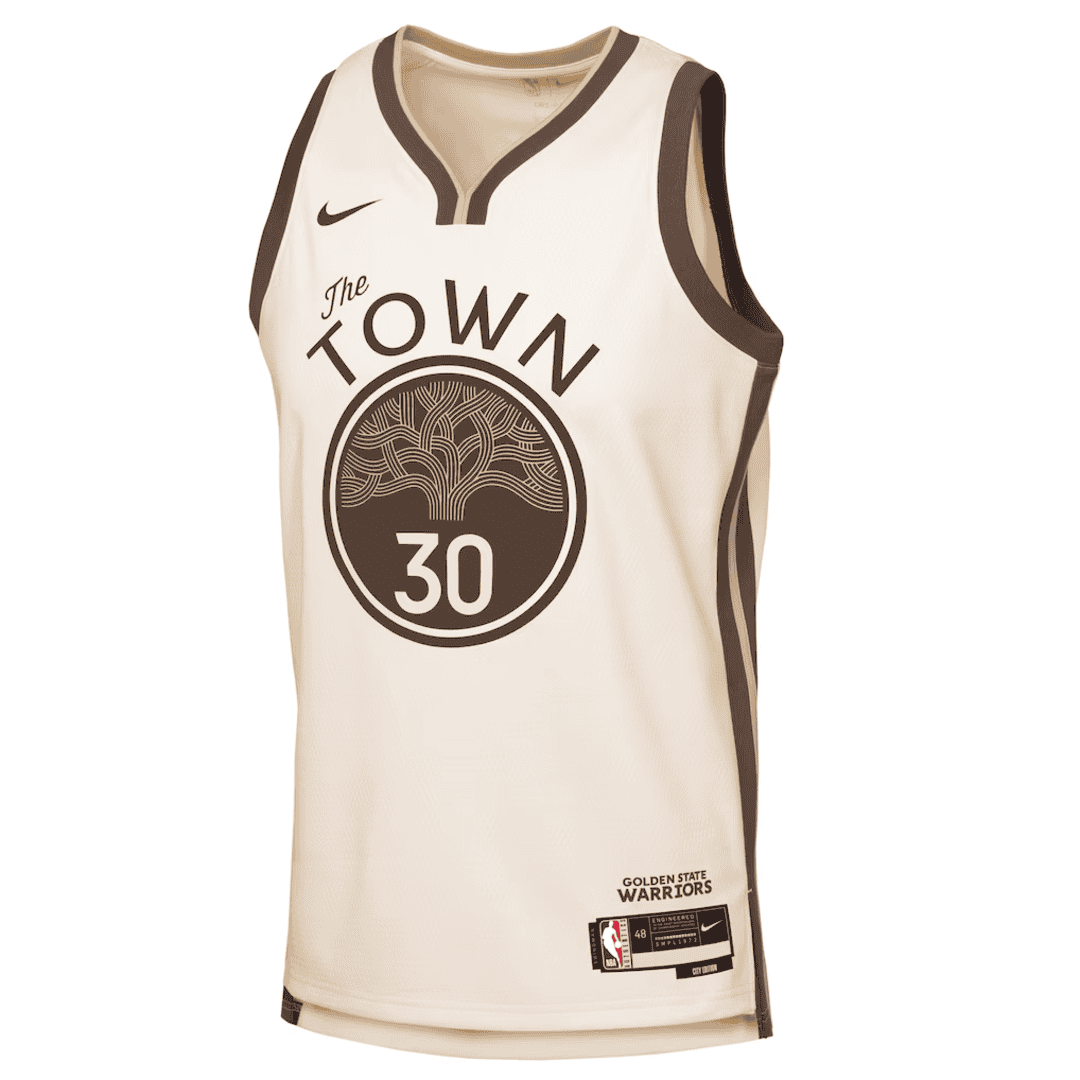 CURRY #30 Golden State Warriors Swingman NBA Jersey - City Edition - gogoalshop