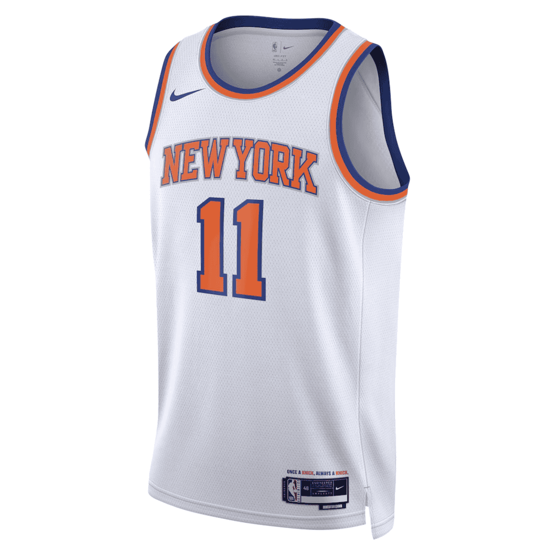 BRUNSON #11 New York Knicks Swingman NBA Jersey - Association Edition - gogoalshop