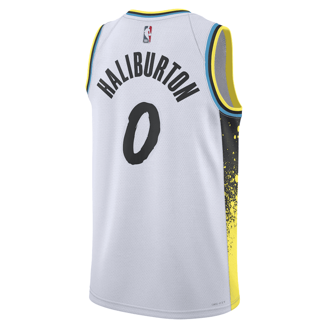 HALIBURTON #0 Indiana Pacers Swingman NBA Jersey - City Edition - gogoalshop