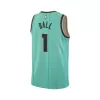 BALL #1 Charlotte Hornets Swingman NBA Jersey - City Edition - gogoalshop