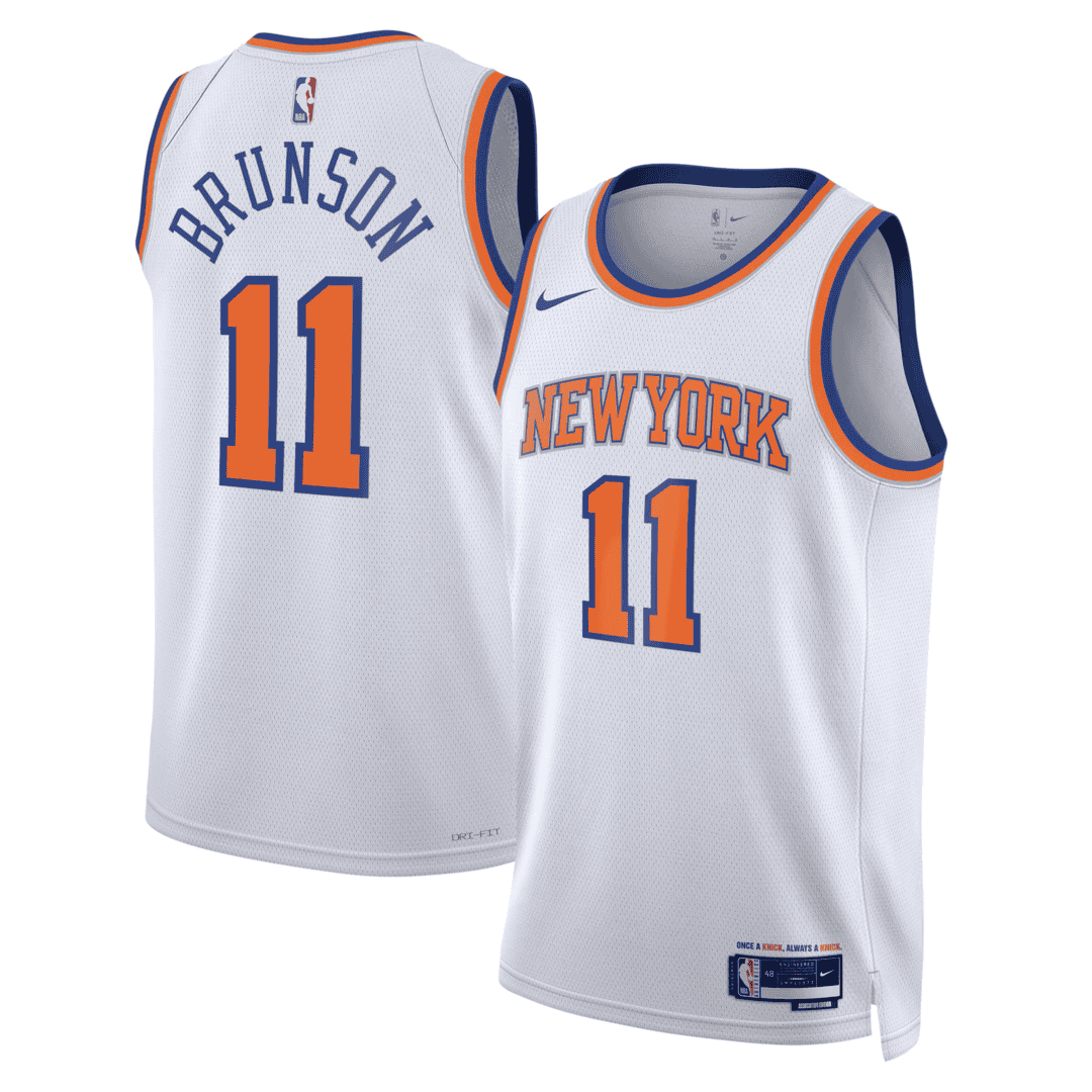 BRUNSON #11 New York Knicks Swingman NBA Jersey - Association Edition - gogoalshop