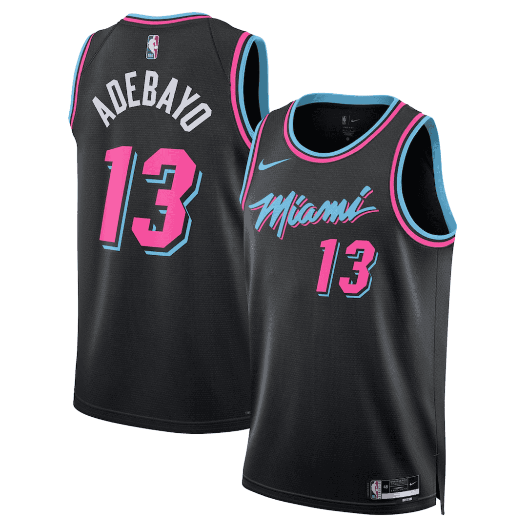 ADEBAYO #13 Miami Heat Swingman NBA Jersey - City Edition - gogoalshop