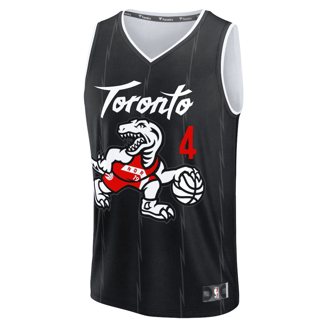 BARNES #4 Toronto Raptors Swingman NBA Jersey - City Edition - gogoalshop