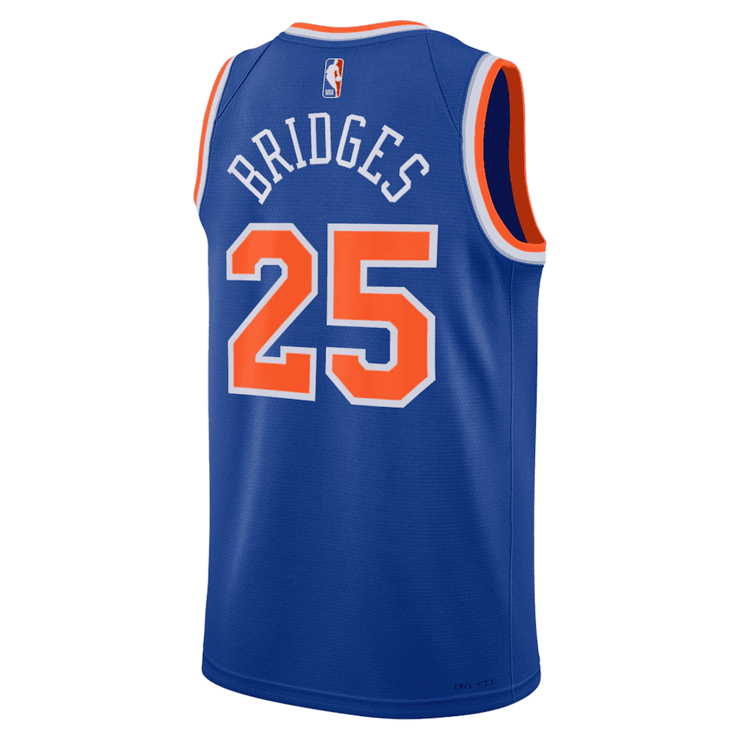 BRIDGES #25 New York Knicks Swingman NBA Jersey - Icon Edition - gogoalshop