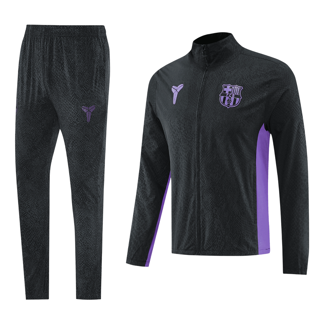 Barcelona Tracksuit 2025/26 Black - gogoalshop