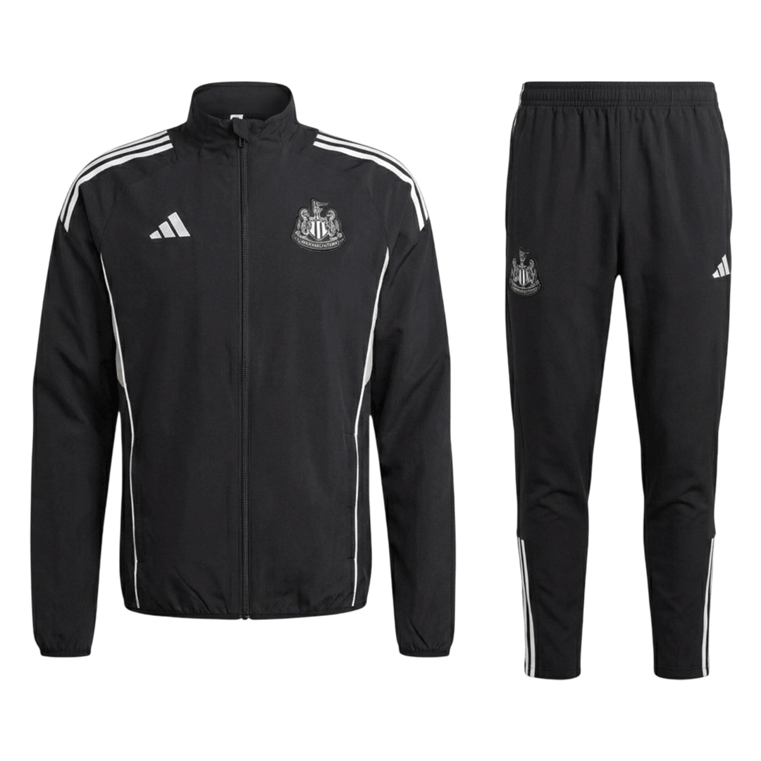 Newcastle United Tracksuit 2025/26 Black - gogoalshop