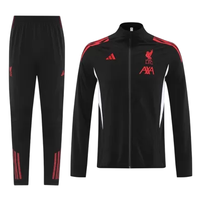 Liverpool Tracksuit 2025/26 Black - gogoalshop