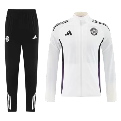 Manchester United Tracksuit 2025/26 White - gogoalshop