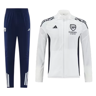 Arsenal Tracksuit 2025/26 White - gogoalshop