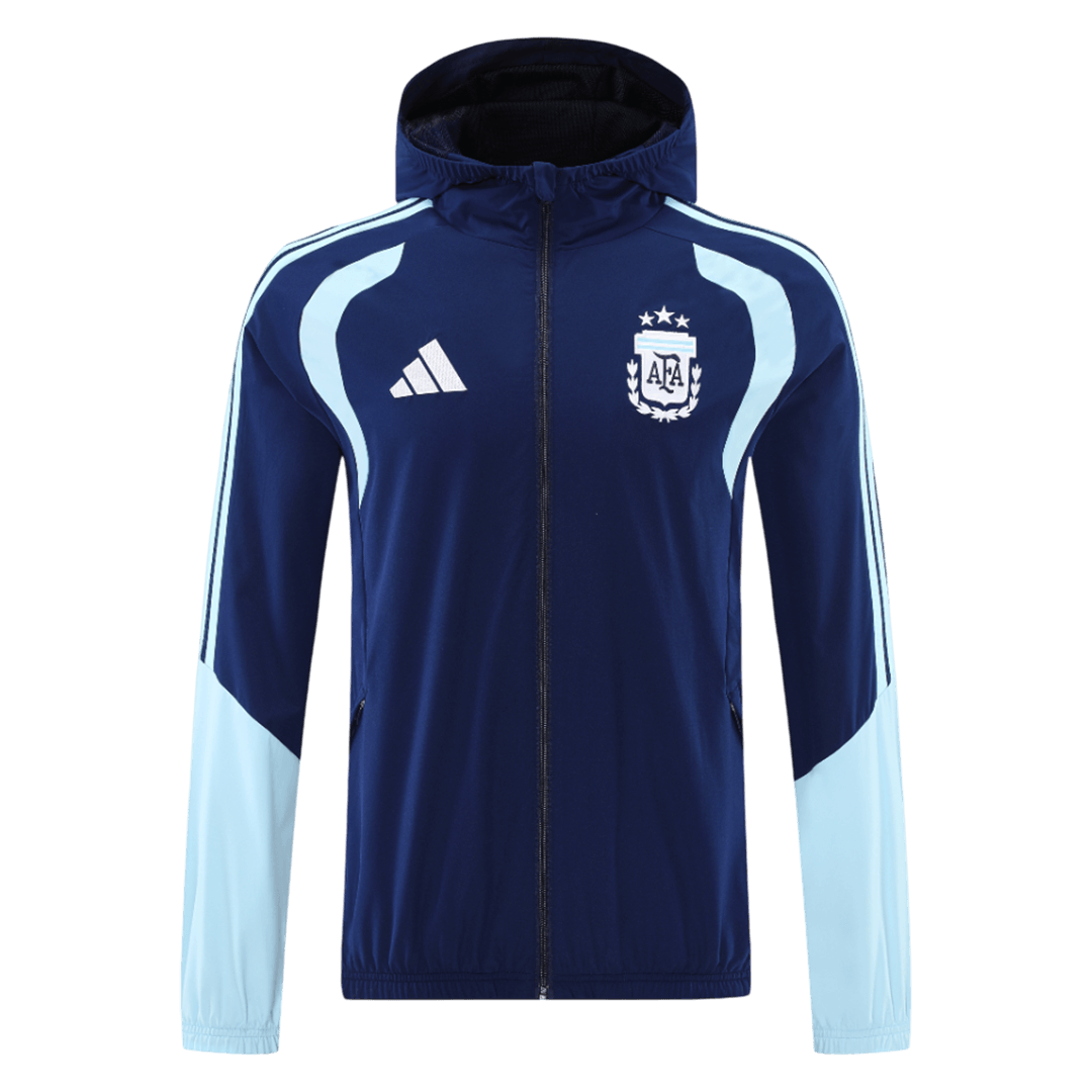 Argentina Hoodie Jacket 2026 - Navy - gogoalshop