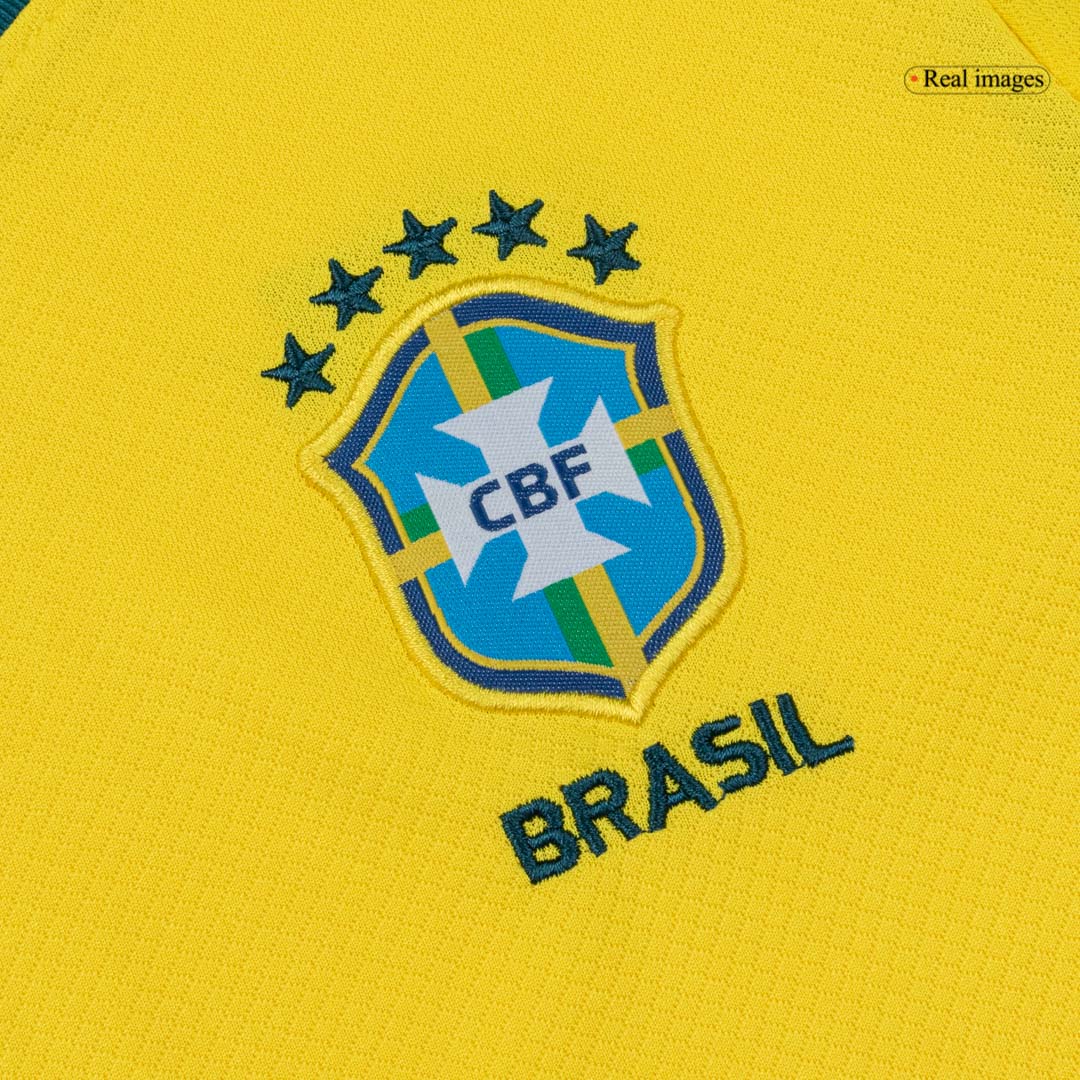 Brazil Home Kids Soccer Jerseys Kit World Cup 2026 - gogoalshop