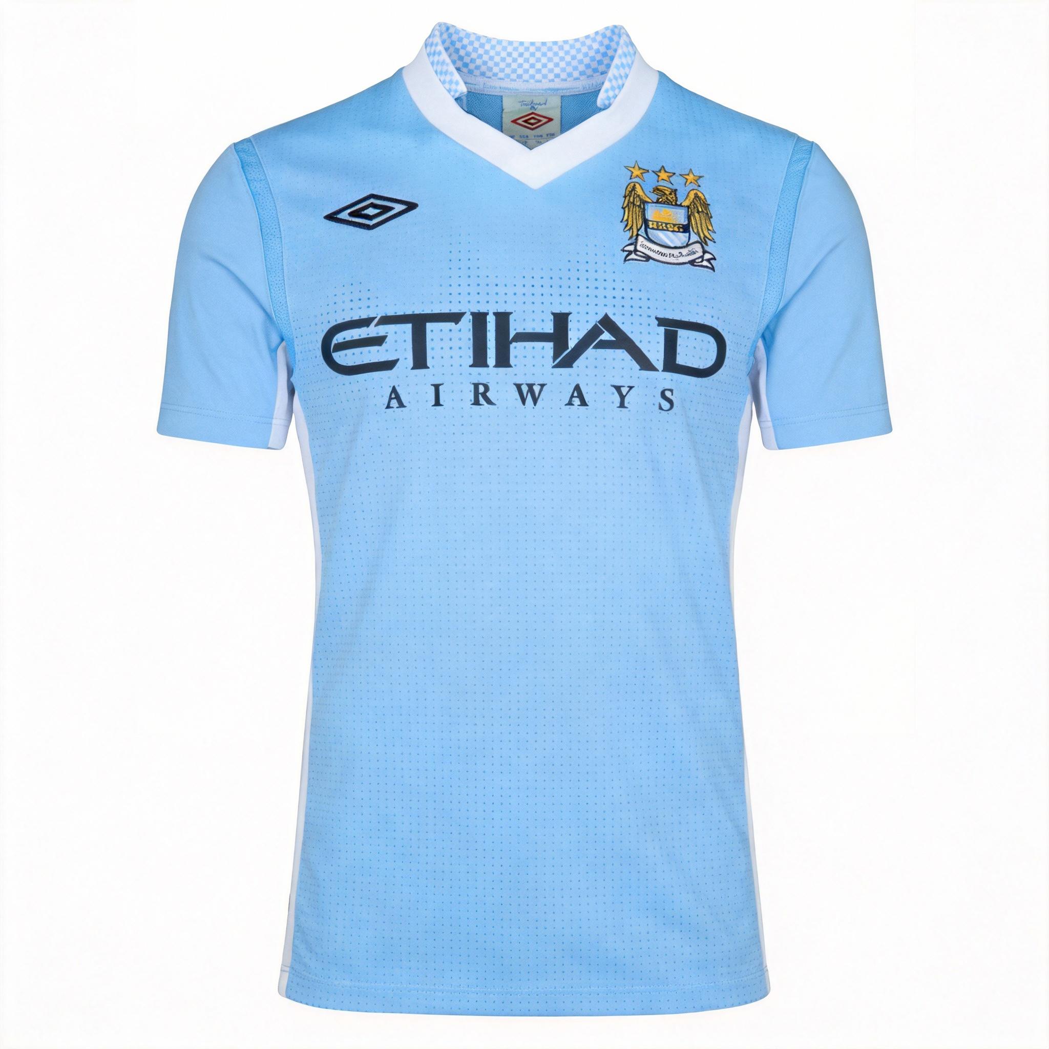 Retro Soccer Jersey Manchester City Home 2011/12 - gogoalshop